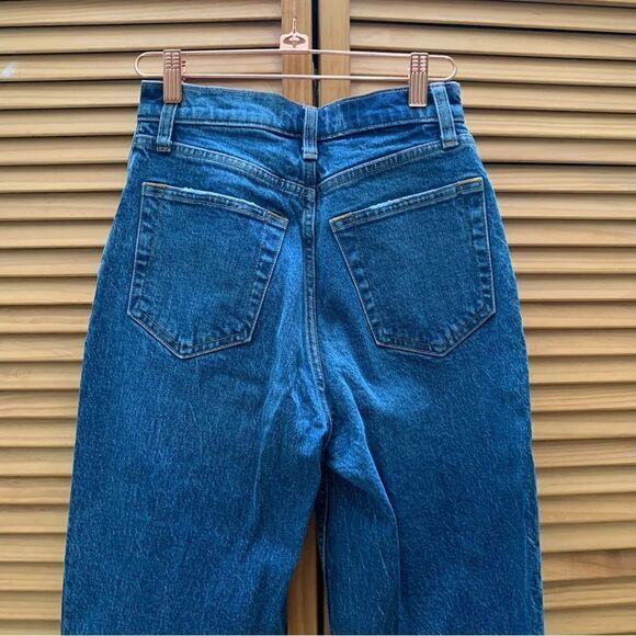 Abercrombie & Fitch 90’s Straight High Rise Size 0 Long - Picture 6 of 6